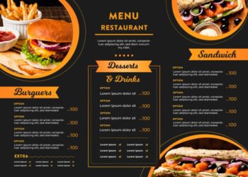 Restaurant Menu Card Design | Behance